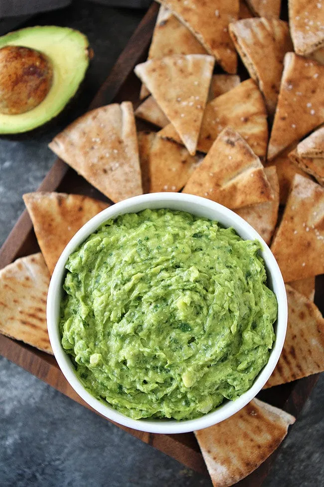 Avocado, Spinach, and Artichoke Dip