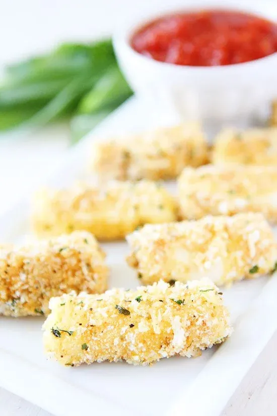 Baked Mozzarella Sticks