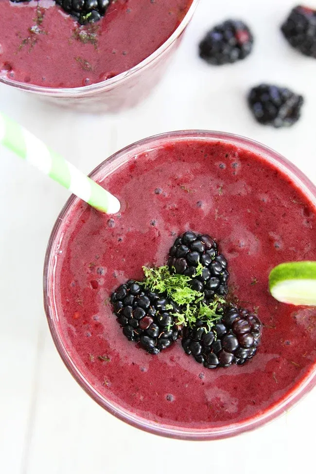 Blackberry Lime Smoothie