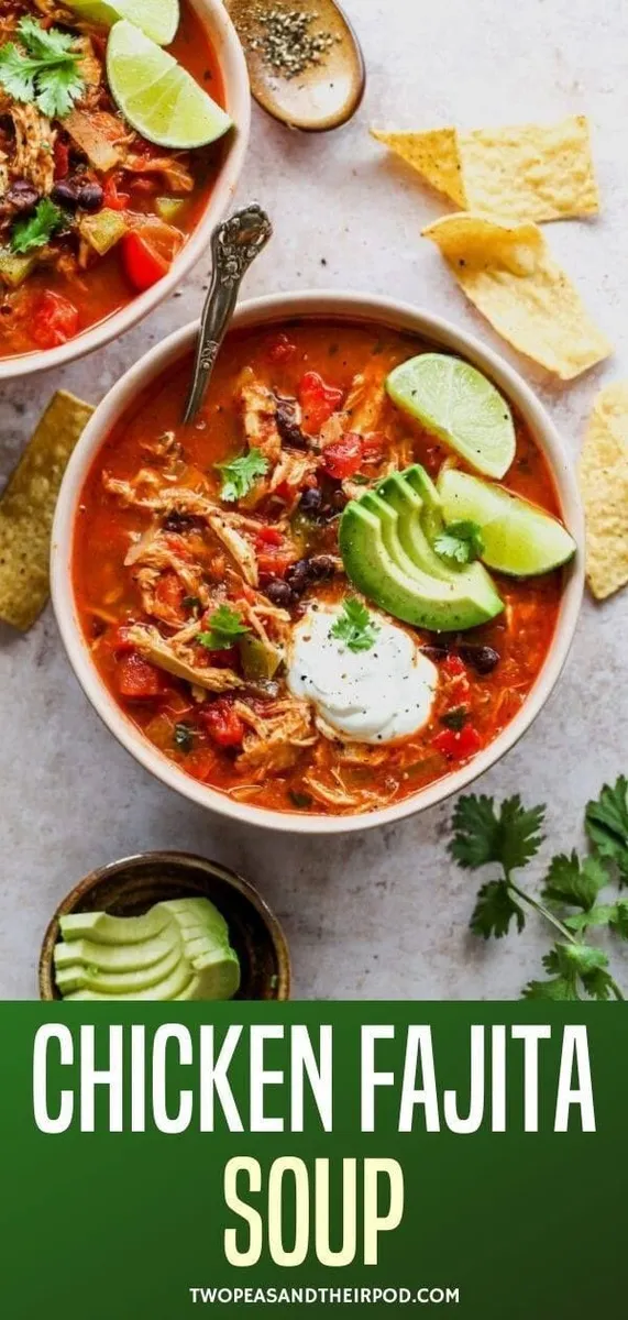 Chicken Fajita Soup