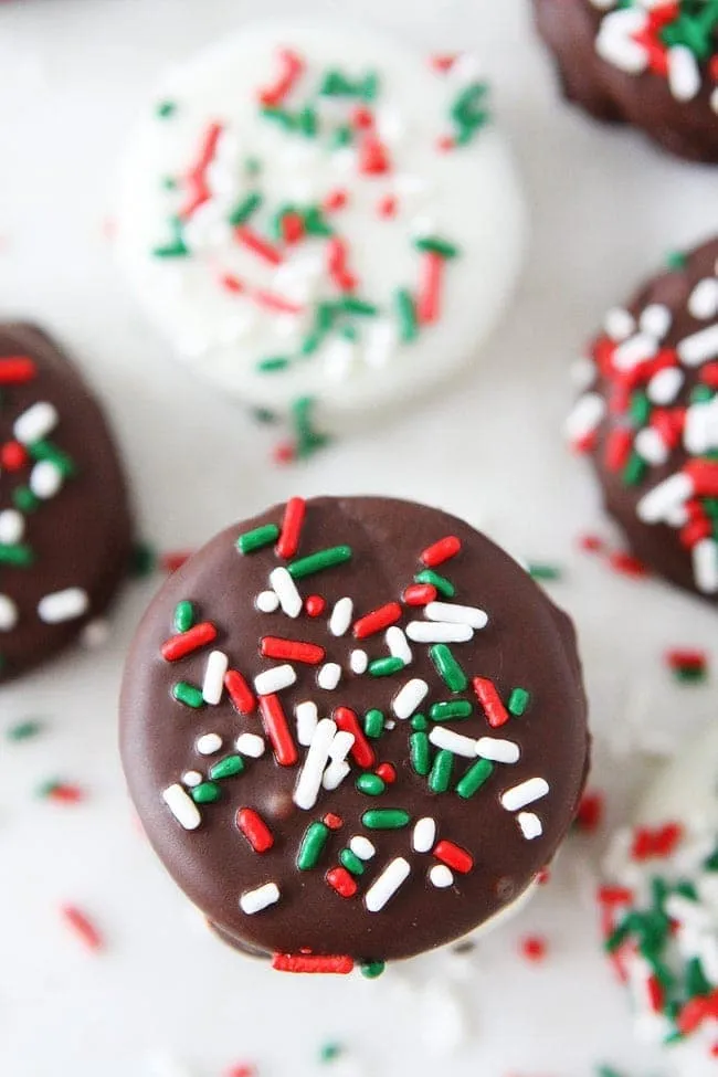 Chocolate Dipped OREO Cookies