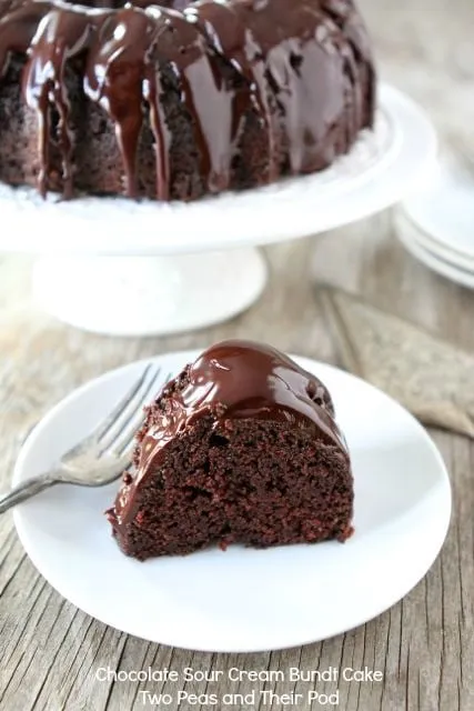 Chocolate Sour Cream Bundt Cake