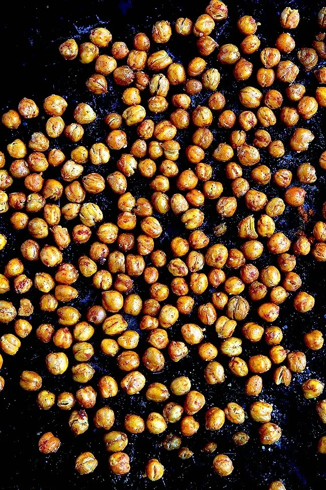 Crispy Roasted Chickpeas