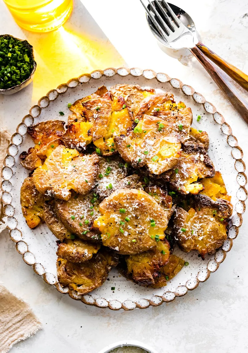 Crispy Smashed Potatoes
