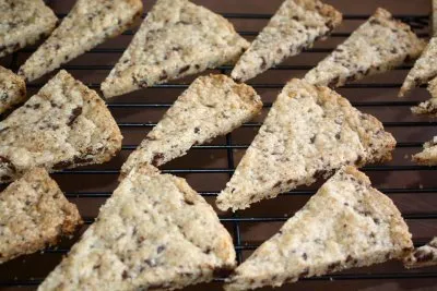 Dark Chocolate Orange Shortbread