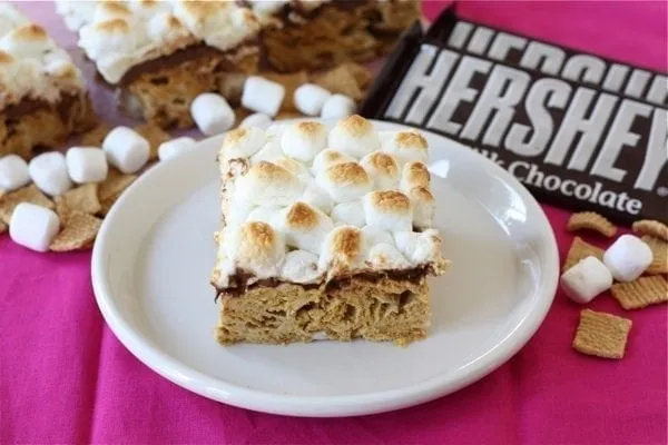 Golden Grahams S'mores Bars