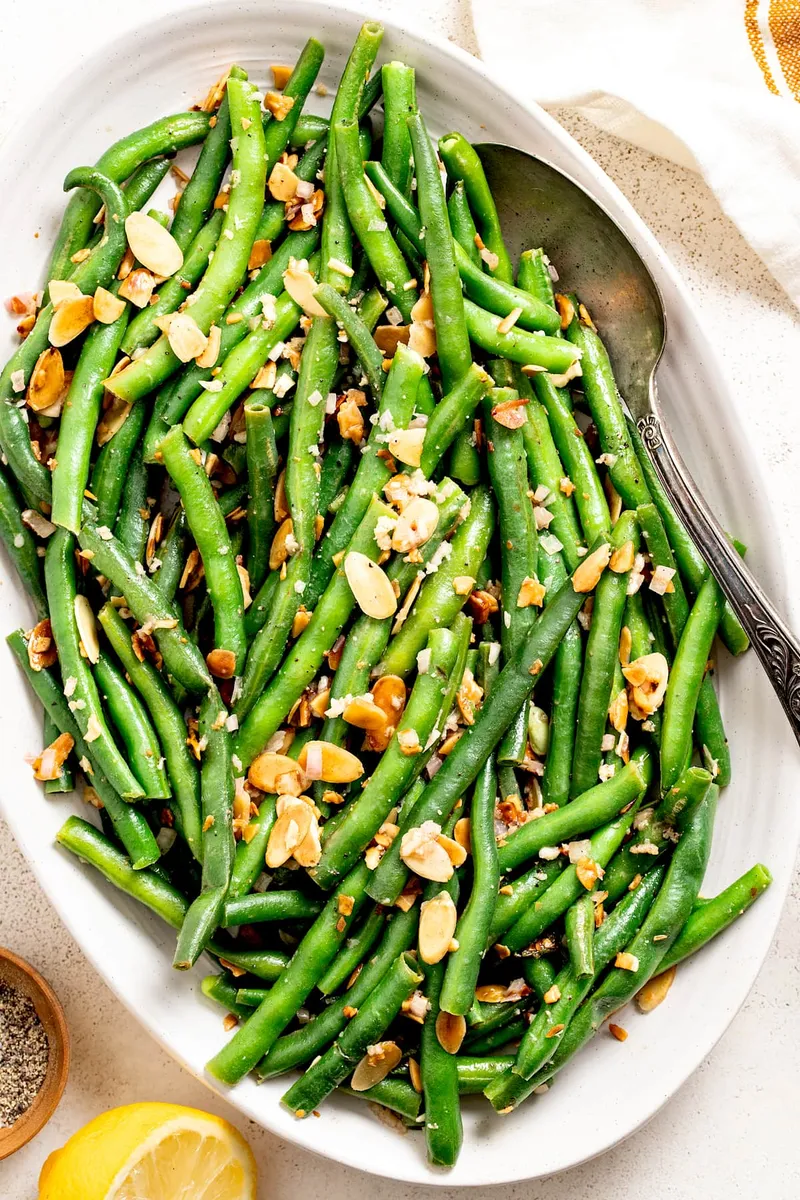 Green Beans Almondine