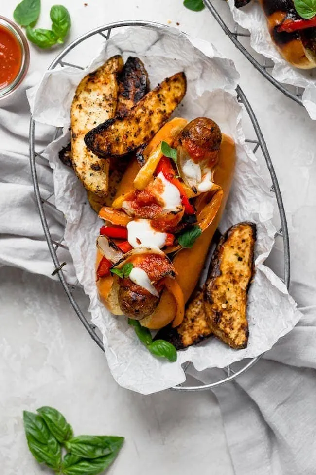 Grilled Italian Sausage and Peppers