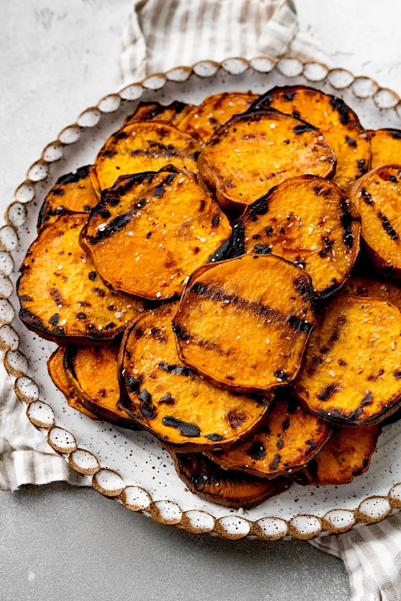 Grilled Sweet Potatoes