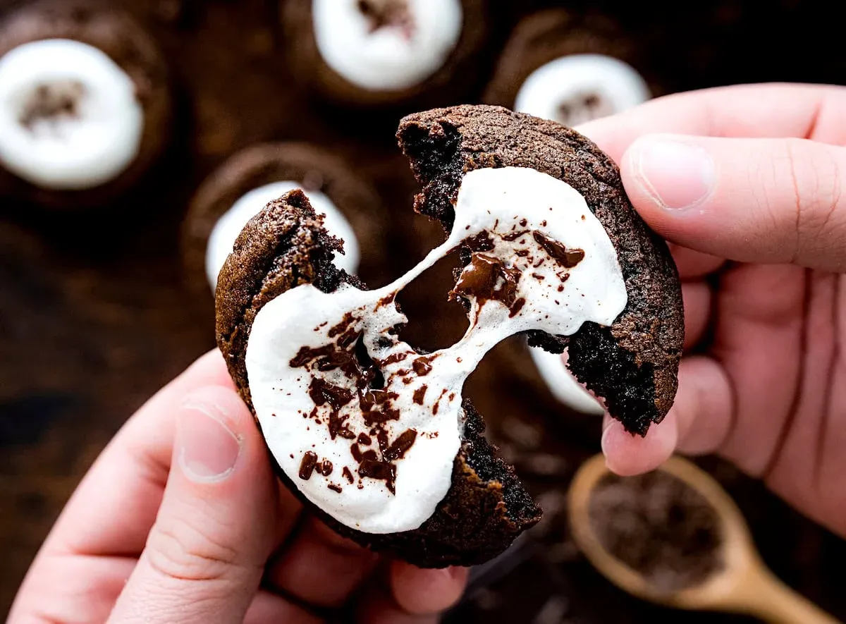 Hot Cocoa Cookies