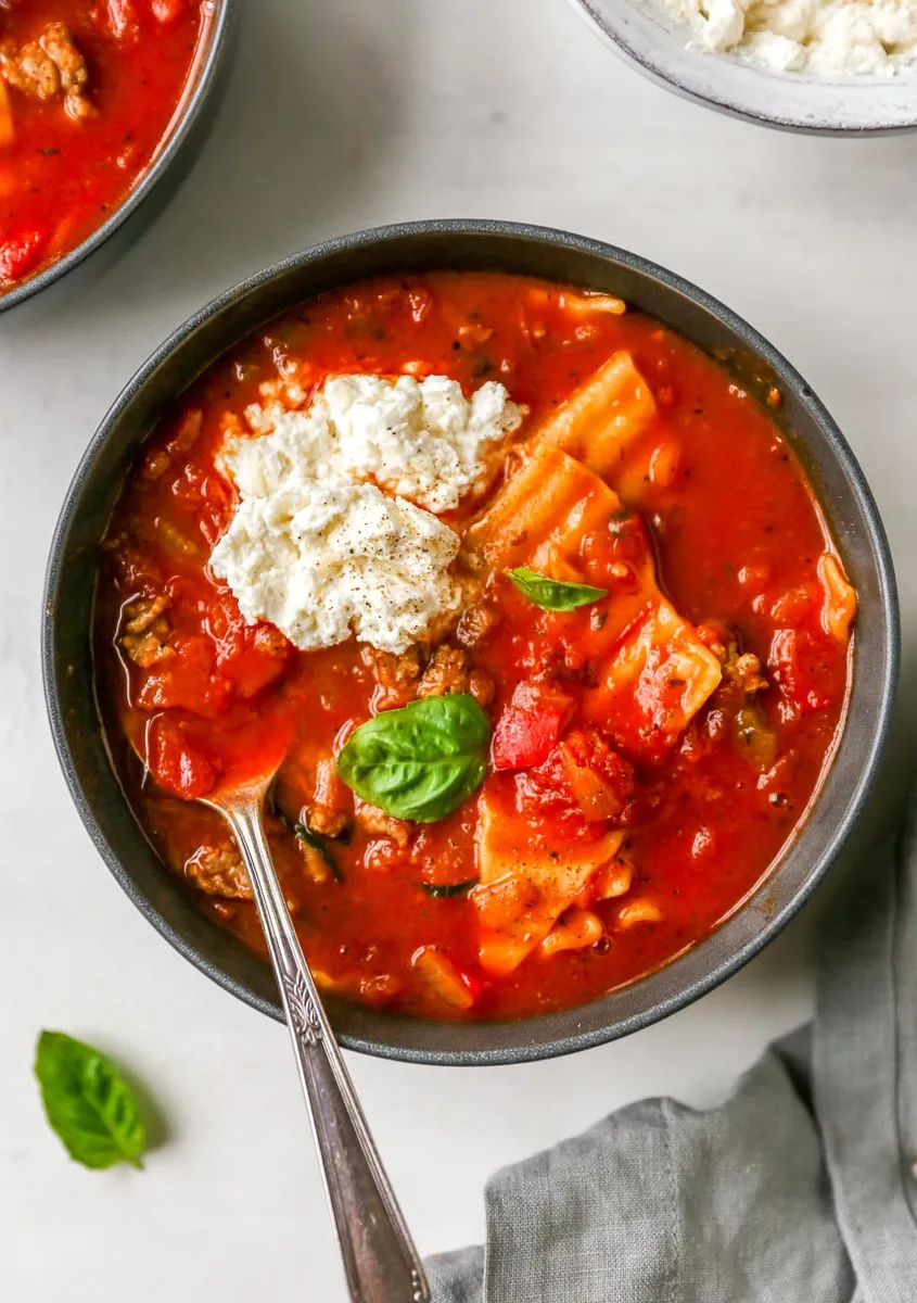 Lasagna Soup