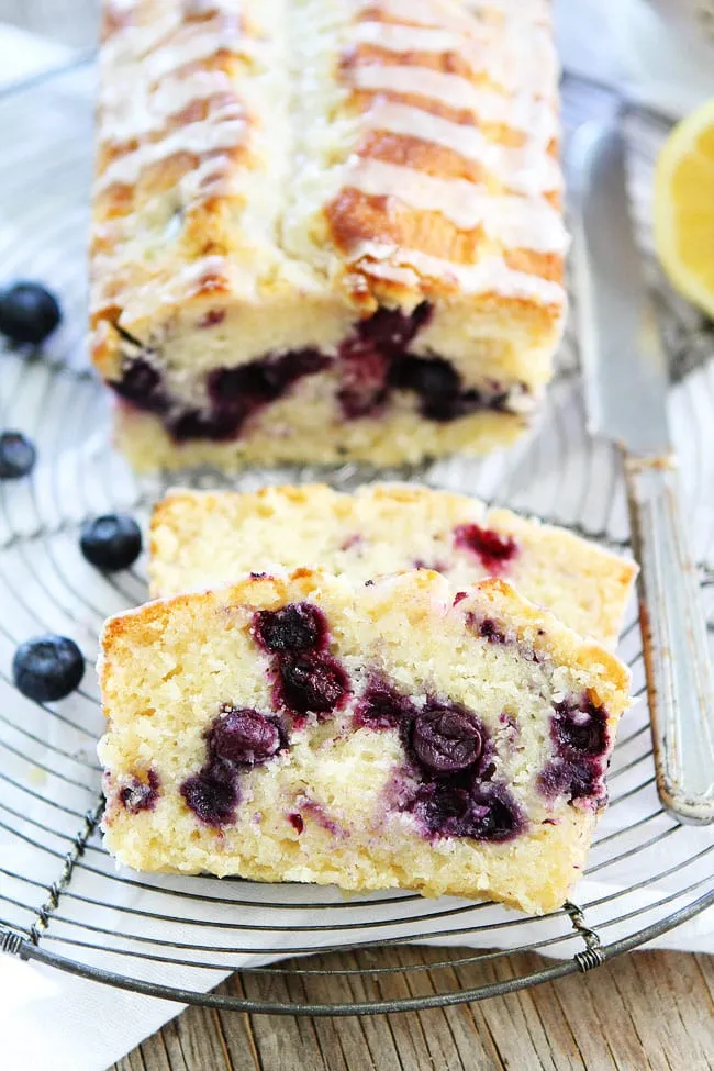 Lemon Blueberry Loaf Cake