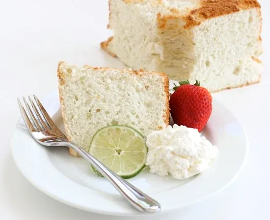 Lime Angel Food Cake