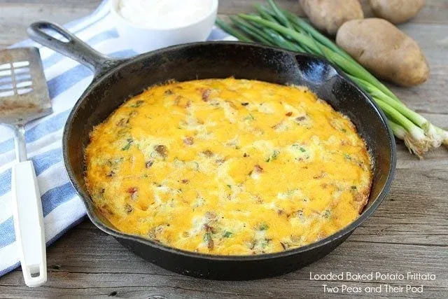 Loaded Baked Potato Frittata
