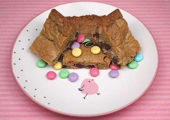 M&M Chocolate Chip Blondies
