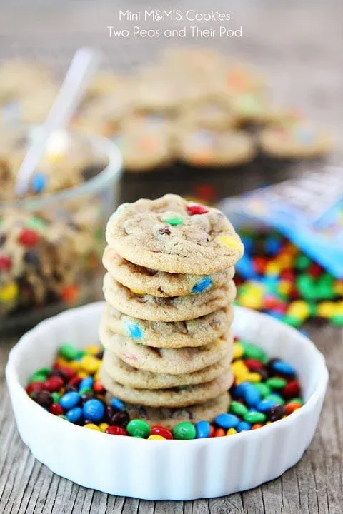 Mini M&M'S Cookies