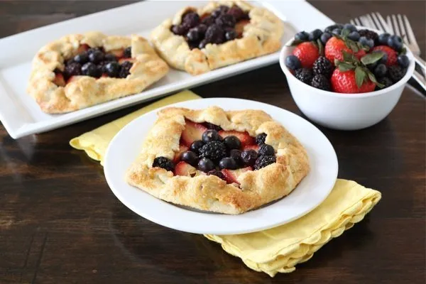 Mixed Berry Mini Galettes