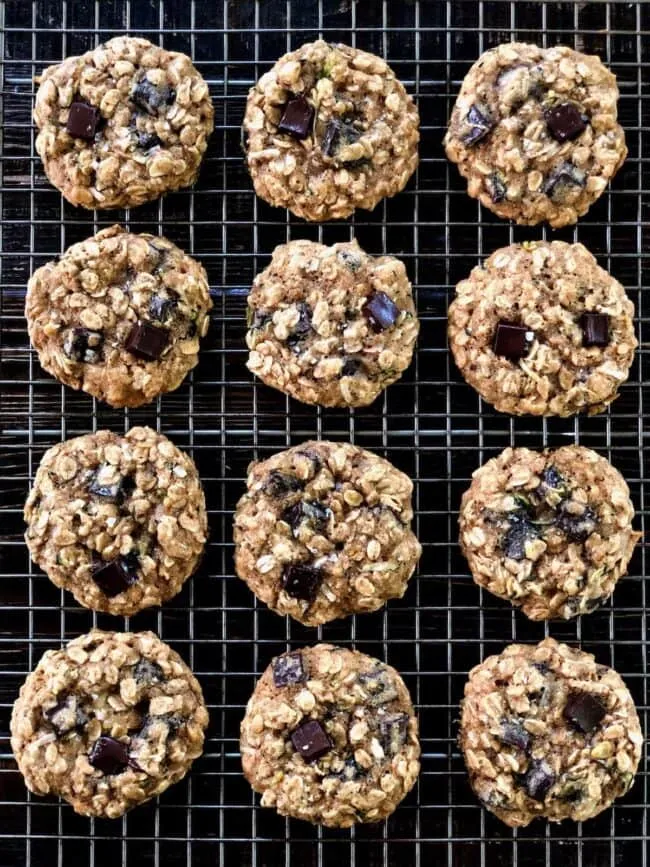 Oatmeal Zucchini Cookies