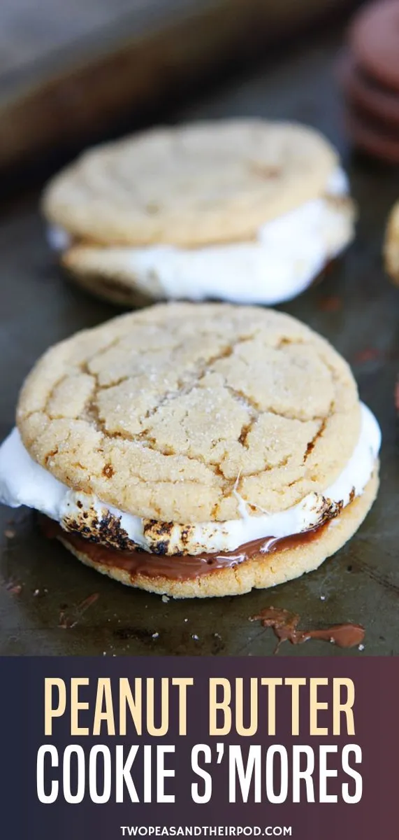 Peanut Butter Cookie S'mores