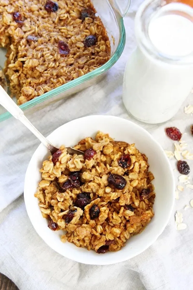 Pumpkin Baked Oatmeal