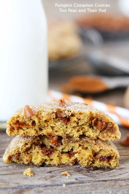 Pumpkin Cinnamon Cookies