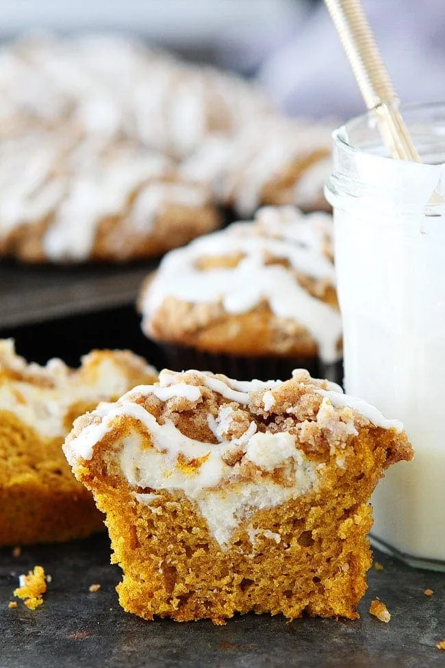 Pumpkin Cream Cheese Muffins
