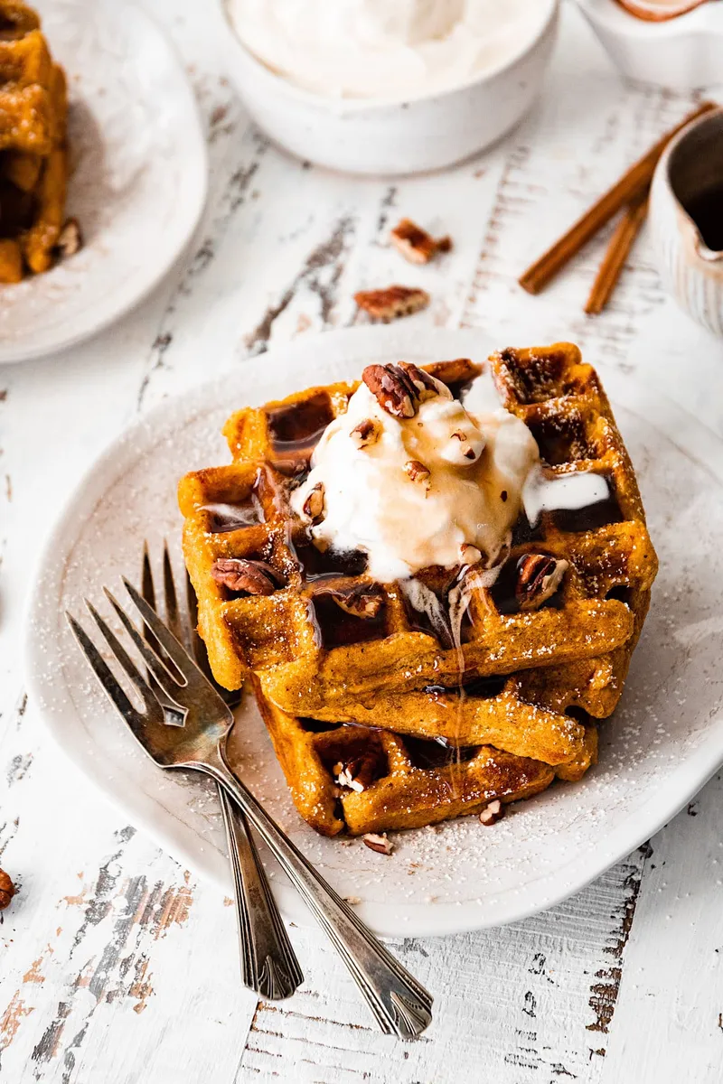 Pumpkin Waffles