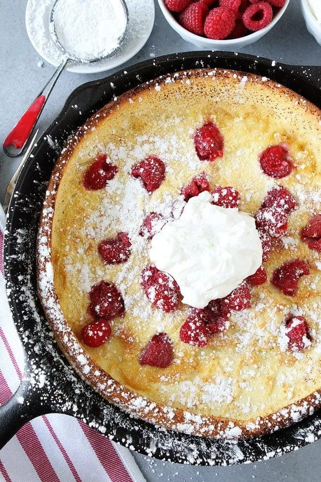 Raspberry Dutch Baby