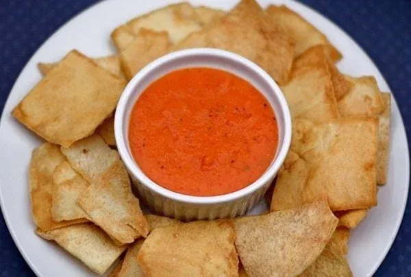 Roasted Red Pepper and White Bean Dip