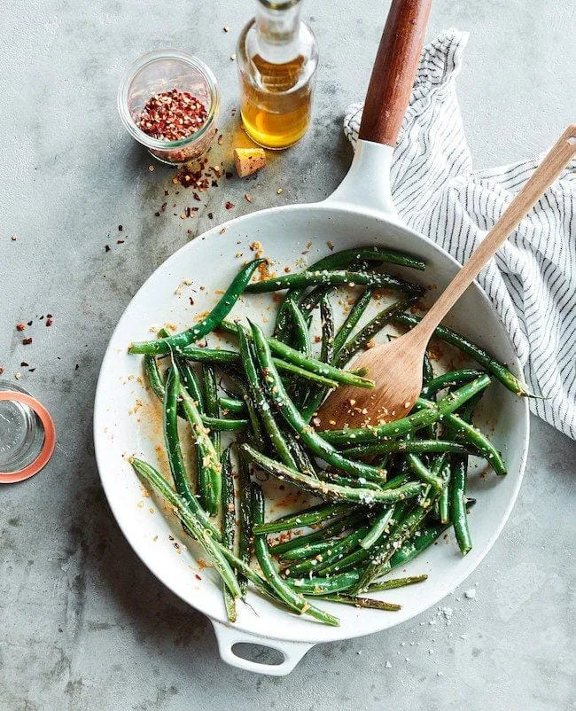 Simple Skillet Green Beans