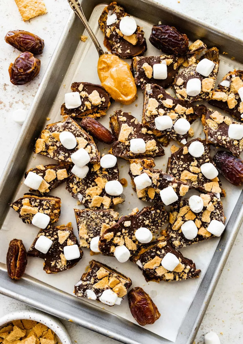 S'mores Date Bark