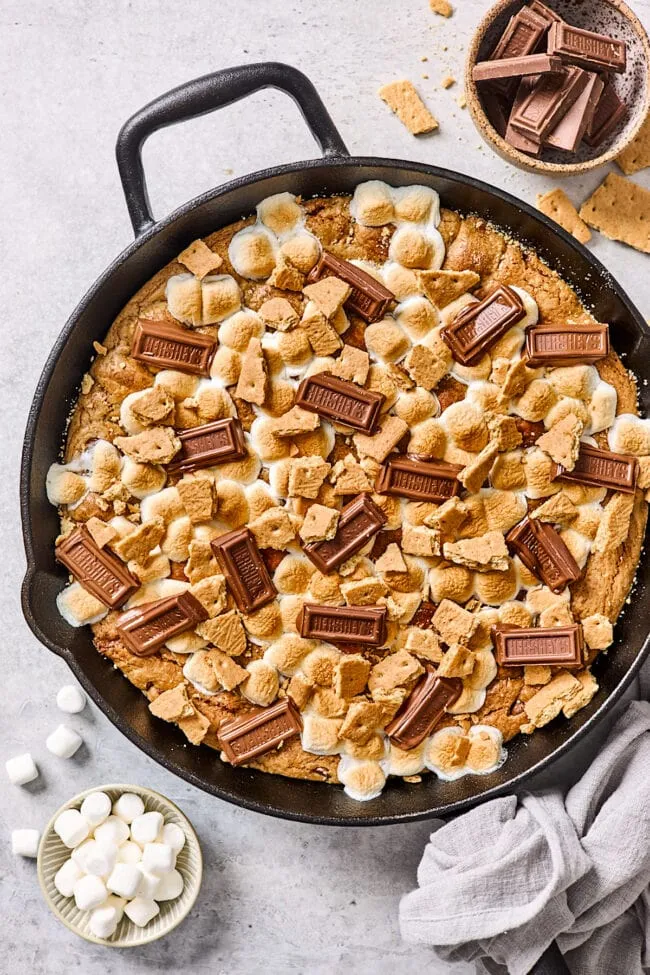 S'mores Skillet Cookie
