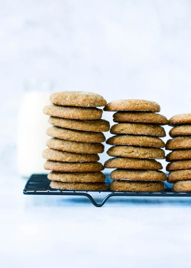 Soft Gingersnap Cookies