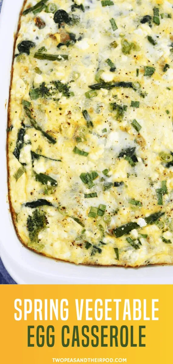 Spring Vegetable Egg Casserole