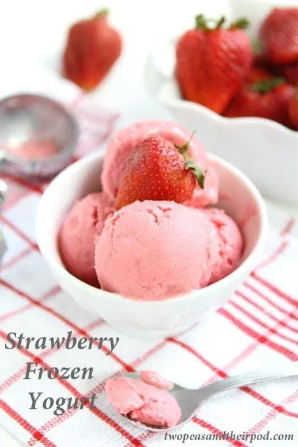 Strawberry Frozen Yogurt