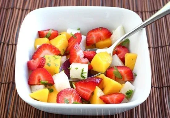 Strawberry Mango Jicama Salad