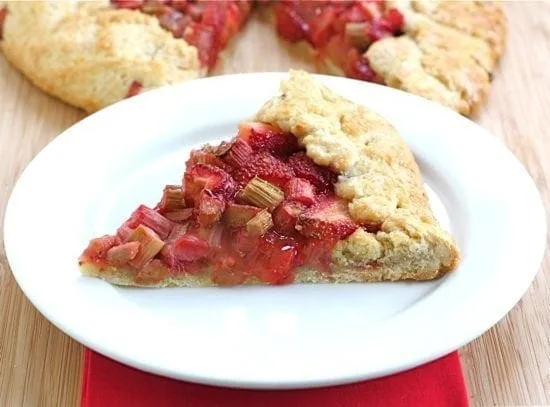 Strawberry Rhubarb Galette