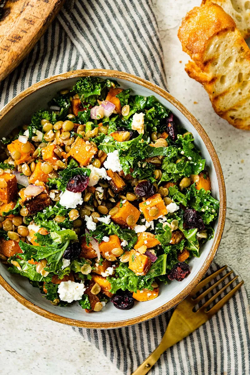 Sweet Potato Lentil Salad