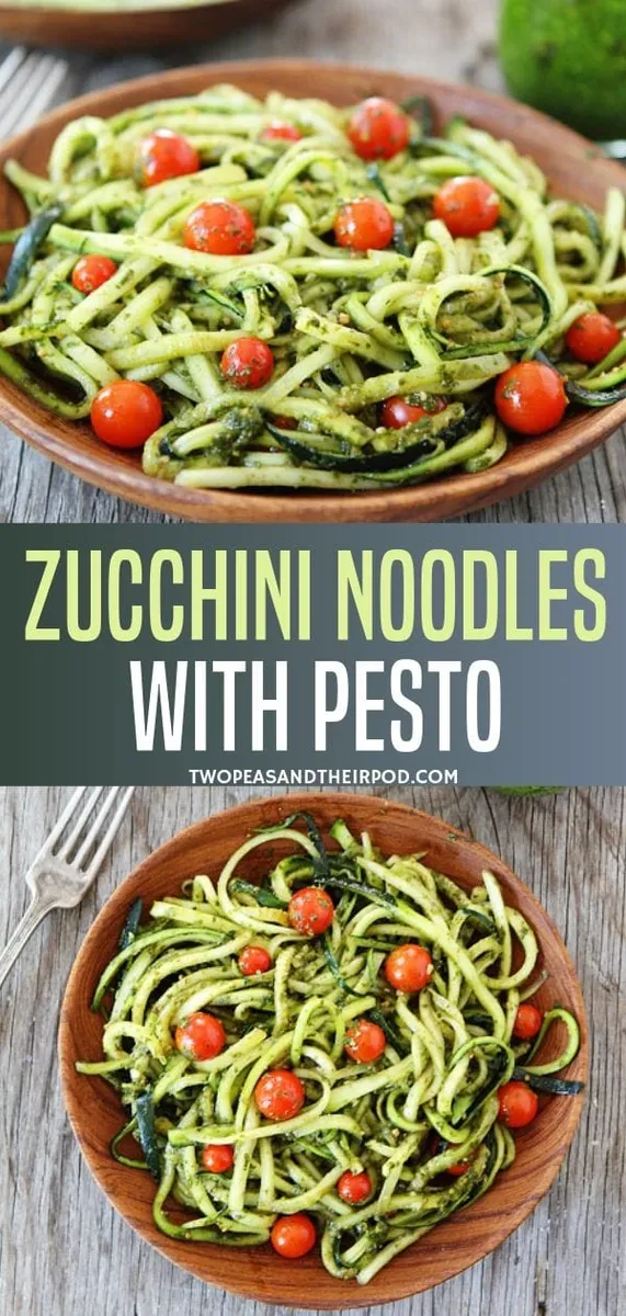 Zucchini Noodles with Pesto